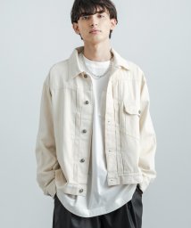 ロッキーモンロー Rocky Monroe デニムジャケット メンズ レディース Gジャン ショート丈 カジュアル ライトアウター ビッグシルエット ワイド ルーズ オーバーサイズ 綿 コットン カバーオ Magaseek