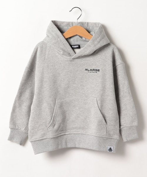 セール 刺繍ロゴビックシルエットパーカー エクストララージ キッズ Xlarge Kids Magaseek