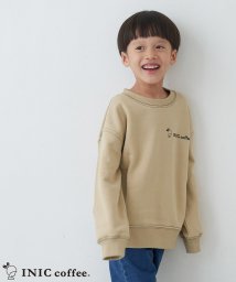 ROPE' PICNIC　KIDS(ロぺピクニックキッズ)/【KIDS】【INIC Coffee×ROPE' PICNIC】裏毛プルオーバー/ベージュ（27）