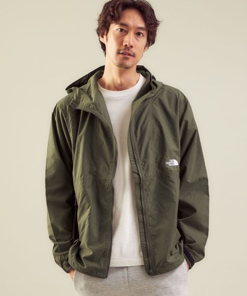 green label relaxing(グリーンレーベルリラクシング)/【WEB限定】＜THE NORTH FACE（ザ ノースフェイス）＞コンパクト ナイロンジャケット/OLIVE