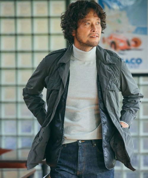 ポケッタブル ガーメントダイ M43ジャケット コート メンズファッション 阪急百貨店公式通販 阪急 Men S Online Store