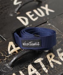 ar/mg(エーアールエムジー)/【63】【WT23052P， WT19154P】【WILD THINGS】PP WEBBING BELT/ネイビー