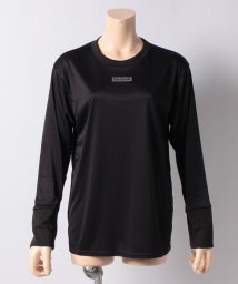 VacaSta Swimwear(バケスタ　スイムウェア（レディース）)/【REEBOK】袖リブ長袖Tシャツ/ブラック