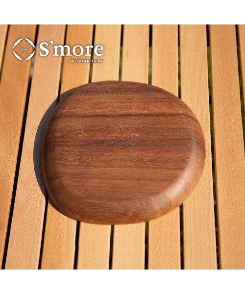 S'more(スモア)/【smore】S'more / Woodi plate M 木製/ブラウン
