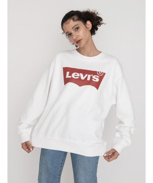 Levi's(リーバイス)/GRAPHIC STANDARD CREW CORE BATWING II WHITE +/NEUTRALS