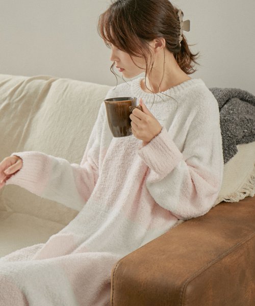 セール おうち時間 をかわいく快適に ルームウェア ワンピース 長袖 もこもこ ワンピース ボーダー ピンク グレー ネイビー パープル ラベンダー かわいい ふわ ファッションレター Fashion Letter Magaseek セール おうち時間 をかわいく快適に ルームウェア ワンピース 長袖 もこもこ ワンピース ボーダー ピンク グレー ネイビー パープル ラベンダー かわいい ふわ ファッションレター Fashion Letter Magaseek