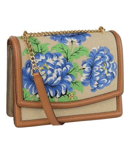 TORY BURCH(トリーバーチ)/【Tory Burch(トリーバーチ)】ToryBurchトリーバーチ EMERSON DITSY FLORAL BAG/NATURAL