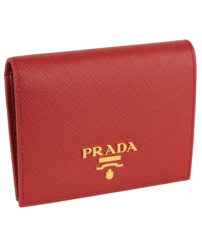 【セール】【PRADA(プラダ)】PRADA プラダ 二つ折り財布 コイン 