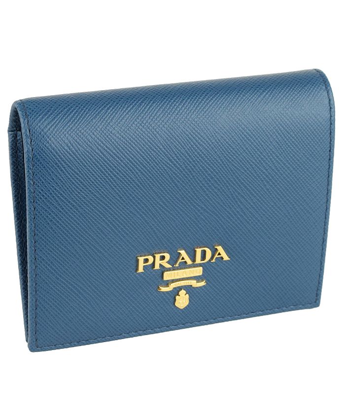 【PRADA(プラダ)】PRADA プラダ 二つ折り財布 コインケース付