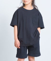 OMNES/【OMNES】キッズ 製品洗いコットンビッグ半袖Tシャツ/504336489