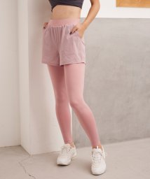 SEA DRESS(シードレス)/ショートパンツ×レギンスヨガウェア/ピンク