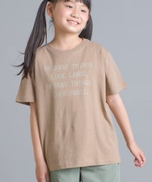 OMNES/【OMNES】キッズ 綿麻カット 半袖プリントTシャツ/504339217