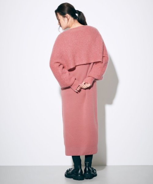 グレースコンチネンタル Grace Continental ショートトップセットニットワンピース Magaseek