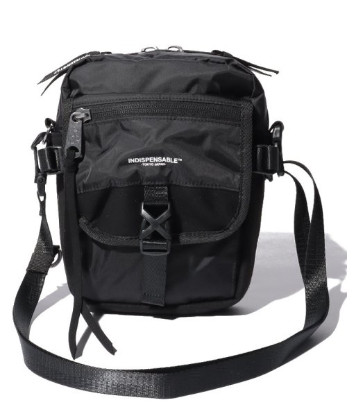 INDISPENSABLE(INDISPENSABLE)/QUICK SHOULDERBAG BUDDY ECONYL M/ブラック