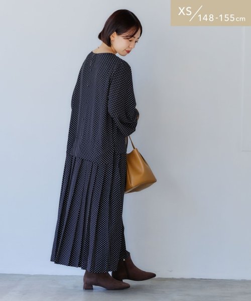 Web限定 Xs H148 155cm プリーツ コンビ ワンピース ドット グリーンレーベルリラクシング Green Label Relaxing Magaseek Web限定 Xs H148 155cm プリーツ コンビ ワンピース ドット グリーンレーベルリラクシング Green Label Relaxing Magaseek