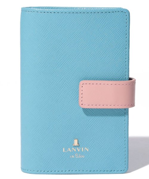 LANVIN en Bleu(BAG)(ランバンオンブルー（バッグ）)/リュクサンブールカラー カードケース/ブルー