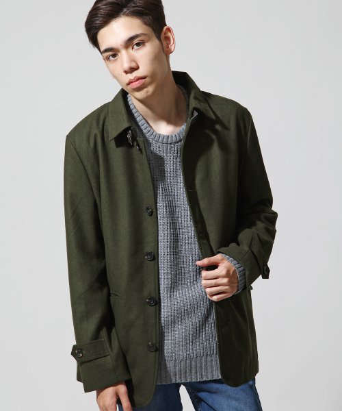 セール Br1000 ウールシングルpコート ショートダッフルコート ジップファイブ Zip Five Magaseek