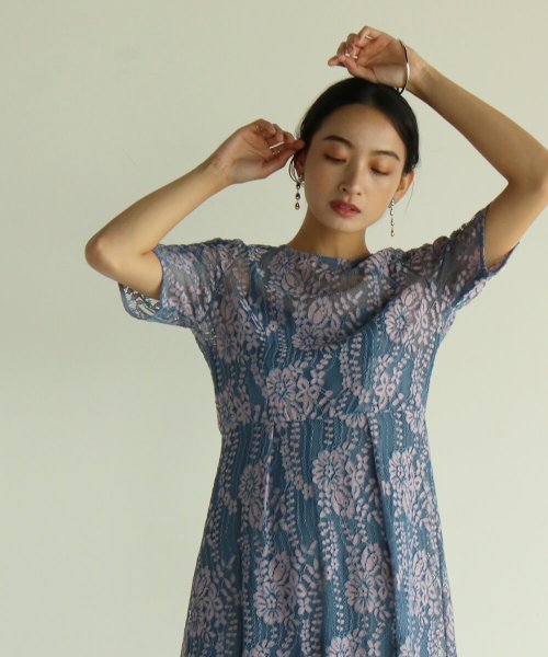 格安即決 Kaene 手洗い可 配色レースエプロンワンピース ワンピース ドレス Michiganladder Com