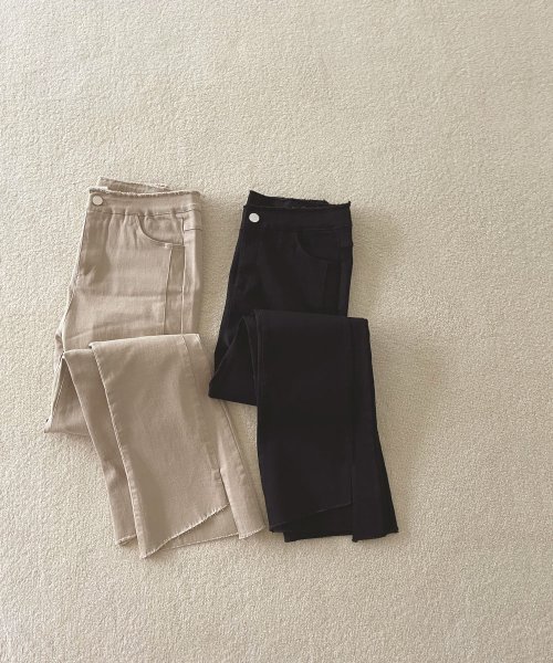 marjour(マージュール)/7DAYS STRETCH PANTS/ベージュ