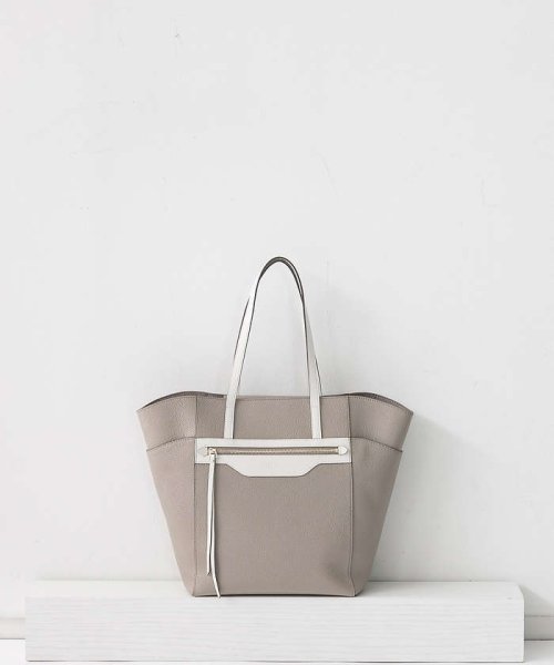 LOWELL Things(LOWELLThings)/●【店舗限定品】3Besties leather トートBAG L/グレージュ