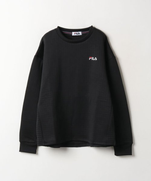 FILA(フィラ)/【セットアップ対応商品】【フィラ】Airダンボール　クルーSW/ブラック