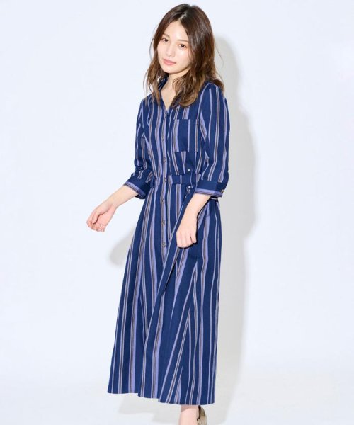 セール ストライプロングワンピース レディアゼル Redyazel Magaseek