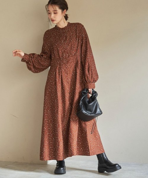 セール ツイルドットプリントワンピース コーエン Coen Magaseek