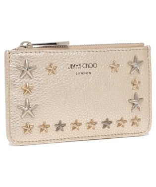 JIMMY CHOO/ジミーチュウ カードケース ナンシー ゴールド レディース JIMMY CHOO NANCYUUR 14701637/504341979