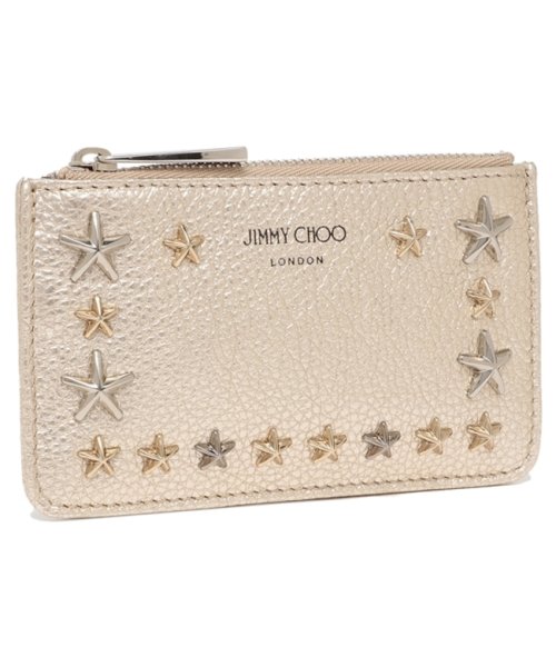 JIMMY CHOO(ジミーチュウ)/ジミーチュウ カードケース ナンシー ゴールド レディース JIMMY CHOO NANCYUUR 14701637/その他