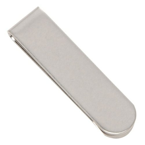 ☆未使用☆SAINT LAURENT 広まら PARIS マネークリップ ロゴ シルバー 