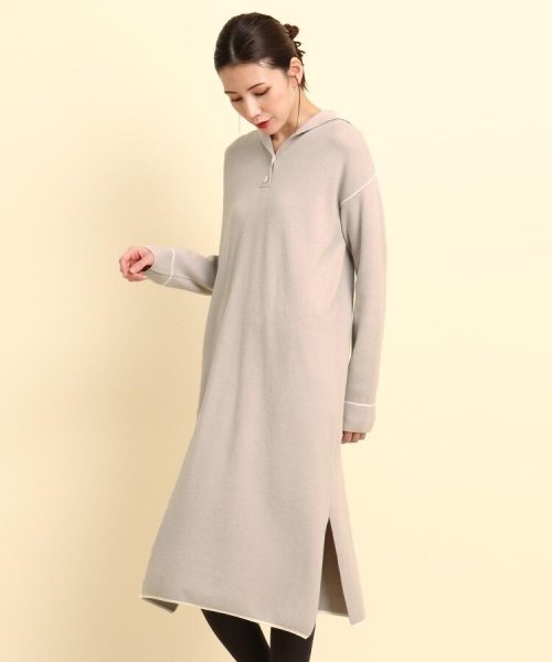 セール Classy 12月号掲載 セーラーカラーニットワンピース 洗える デッサン Dessin Magaseek