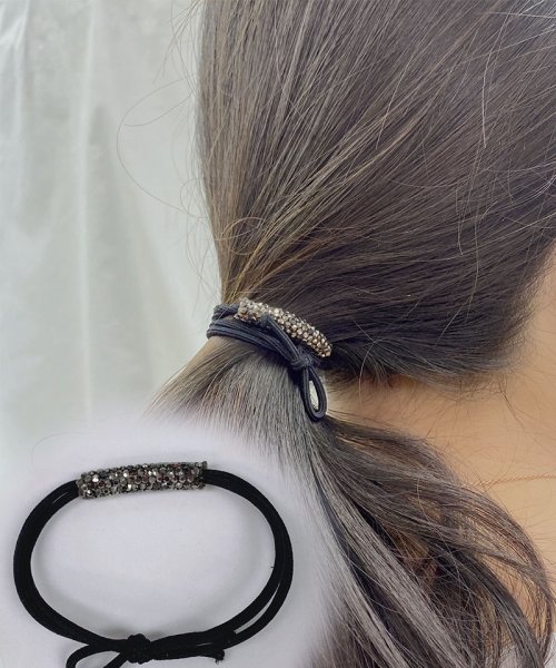 セール ヘアゴム キラキラ ヘアアクセサリー かわいい オシャレ 髪飾り 上品 大人っぽい 大人 上品 エレガント フェミニン シンプル セイヘイショップ Seiheishop Magaseek