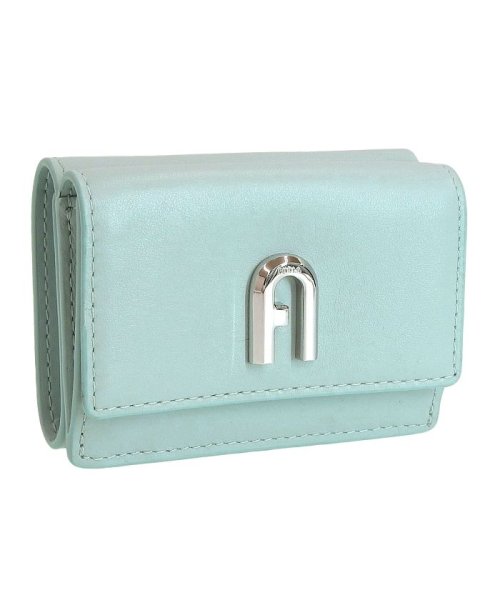 FURLA(フルラ)/【FURLA(フルラ)】FURLA フルラ MOON TRIFOLD WALLET S/グリーン系