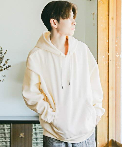 セール 裏起毛ビッグパーカー パーカー メンズ 裏起毛 スウェット ビッグシルエット 秋冬 ラグスタイル Luxstyle Magaseek