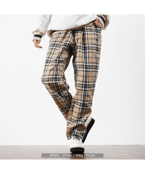 セール シェフパンツ メンズ テーパードパンツ レディース パンツ 総柄 シェフパンツ ワイドパンツ チェックパンツ タータンチェック ボトムス ヒッコリー ガンク ワンフォークロージング 1111clothing Magaseek