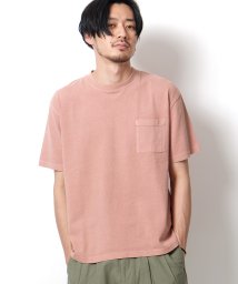 ZIP FIVE(ジップファイブ)/【93703606】USコットンピグメント半袖Tシャツ/ダークピンク