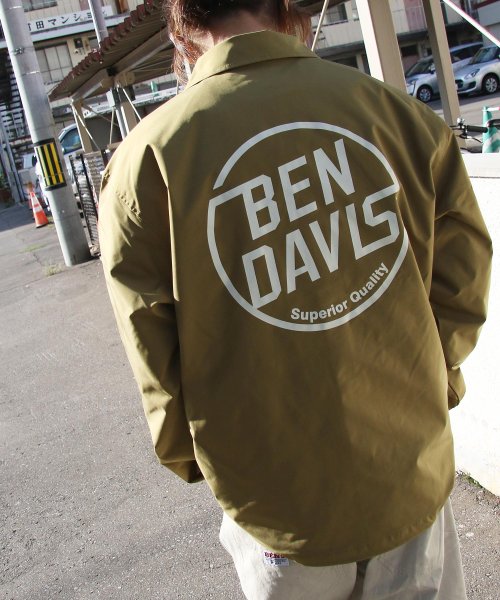 ZIP FIVE(ジップファイブ)/【g－0780004】BEN DAVIS/CIRCLE COACH JACKET/キャメル