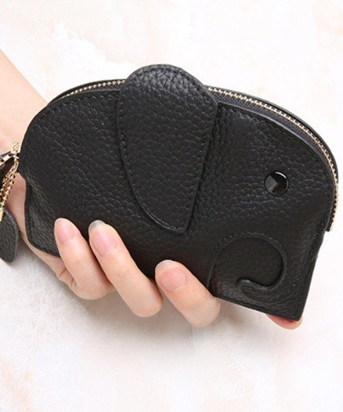 セール 可愛い象形本革財布 コインケース Aimoha アイモハ Aimoha Magaseek