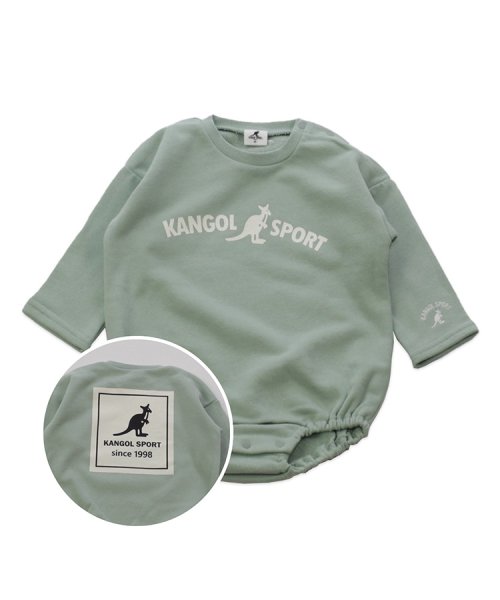 KANGOL(KANGOL)/【KANGOL SPORT/カンゴールスポーツ】長袖ロンパース/ミント