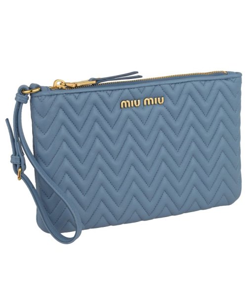 セール Miumiu ミュウミュウ Miumiu ミュウミュウ ポーチ リストレット ミュウミュウ Miumiu Magaseek