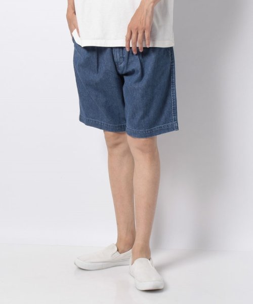 LEVI’S OUTLET(リーバイスアウトレット)/XX STAY LOOSE PLT SHORT TOPSAIL MID INDI/インディゴブルー