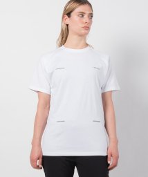 +phenix(＋phenix)/+phenix(プラスフェニックス) Mesh Parts T－Shirt メッシュパーツ半袖Tシャツ カットソー 吸水速乾 【WOMENS】/ホワイト