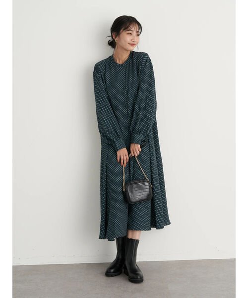 セール フラワードットシャツワンピース アースミュージック エコロジー Earth Music Ecology Magaseek