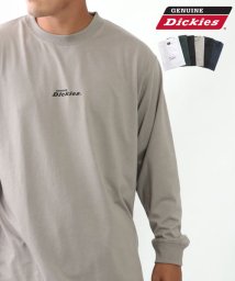 MARUKAWA(大きいサイズのマルカワ)/【GENUINE Dickies】ジェニュインディッキーズ 大きいサイズ 長袖 袖 バック プリント Tシャツ/柄4