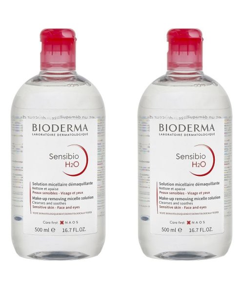 BIODERMA(BIODERMA)/【BIODERMA】ビオデルマ サンシビオ H2O 500mL 2本セット/メーカー指定色