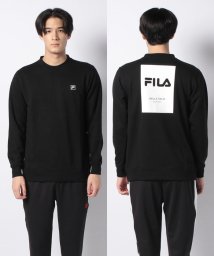 fila(men)(フィラ（メンズ）)/【フィラ】クルースウェット/ブラック