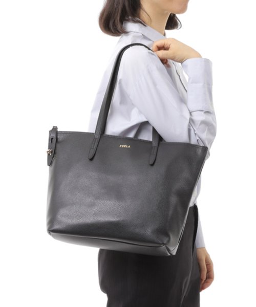 FURLA(フルラ)/【FURLA(フルラ)】FURLA フルラ NET M TOTE A4可/ブラック