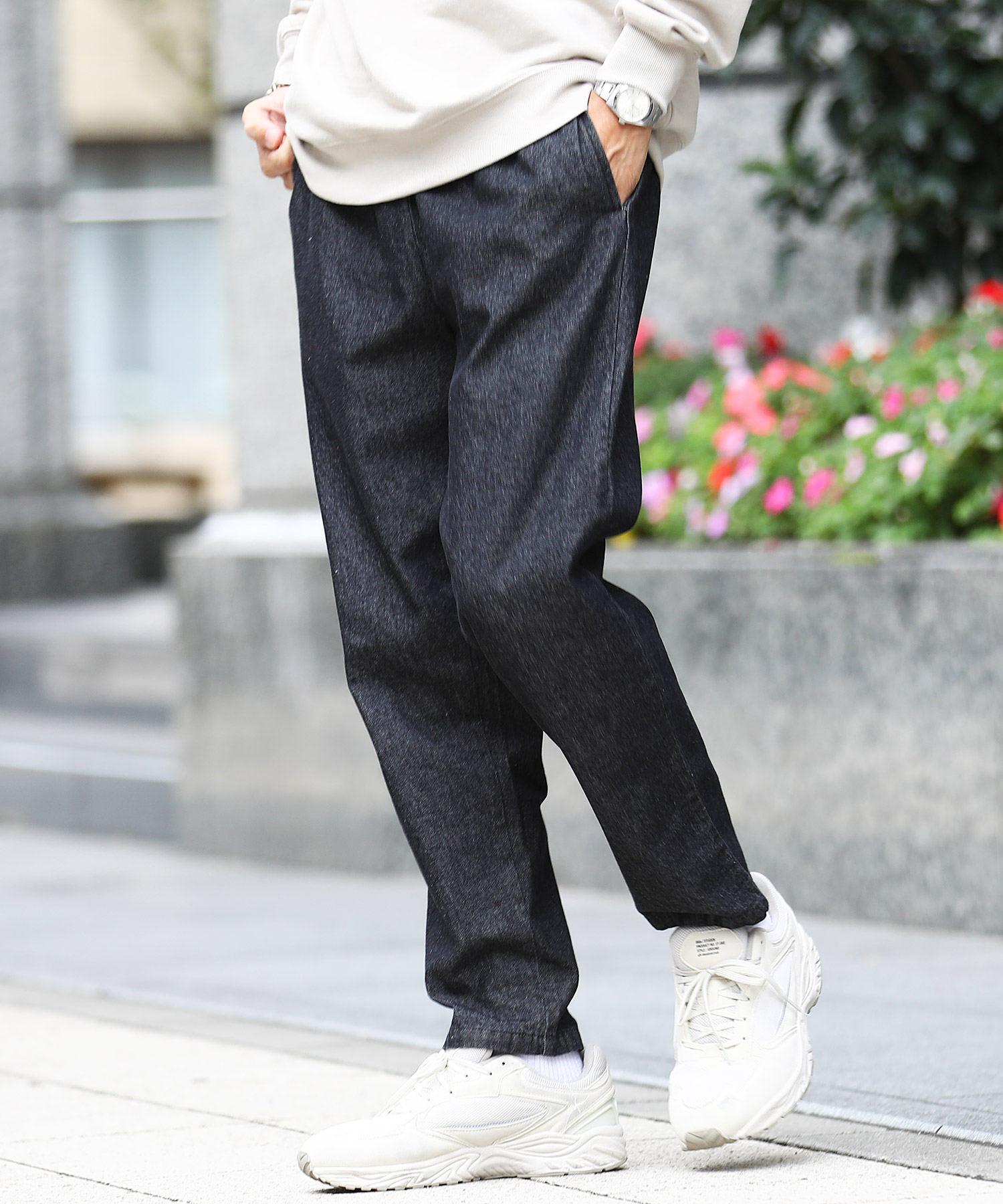 シェフパンツ ワイドパンツ メンズ 秋冬 シェフパンツ イージーパンツ ガウチョ コックパンツ ボトムス テーパード ペイズリー柄 バンダナ ストライプ 総柄 ワイド ストレッチ 大きめ ルーズ カジュアル ストリート ビター系 Bitter 0105 Clothes Unit ペイズリー