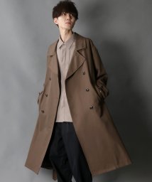 SITRY(SITRY)/【SITRY】T/R over size long trench coat/オーバーサイズ ロングトレンチコート/ブラウン