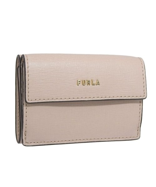 FURLA(フルラ)/【FURLA(フルラ)】FURLA フルラ BABYLON S COMPACT TRIFOLD/ピンクベージュ